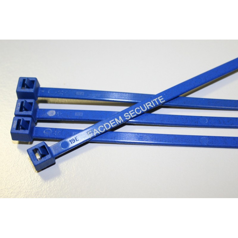 Liens de serrage à insert detectable reutilisables