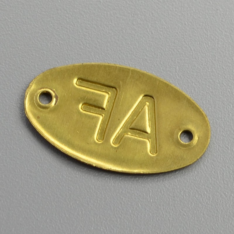 Médaillons laiton pour casiers, portes, clefs - Etigo