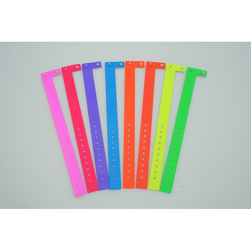 Pulsera vinilo- pulsera de plastico - pulseras personalizdas