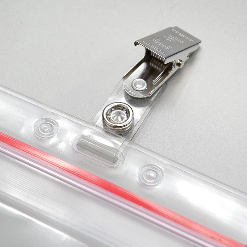 Clip croco languette 1 pression - Clips d'accroche