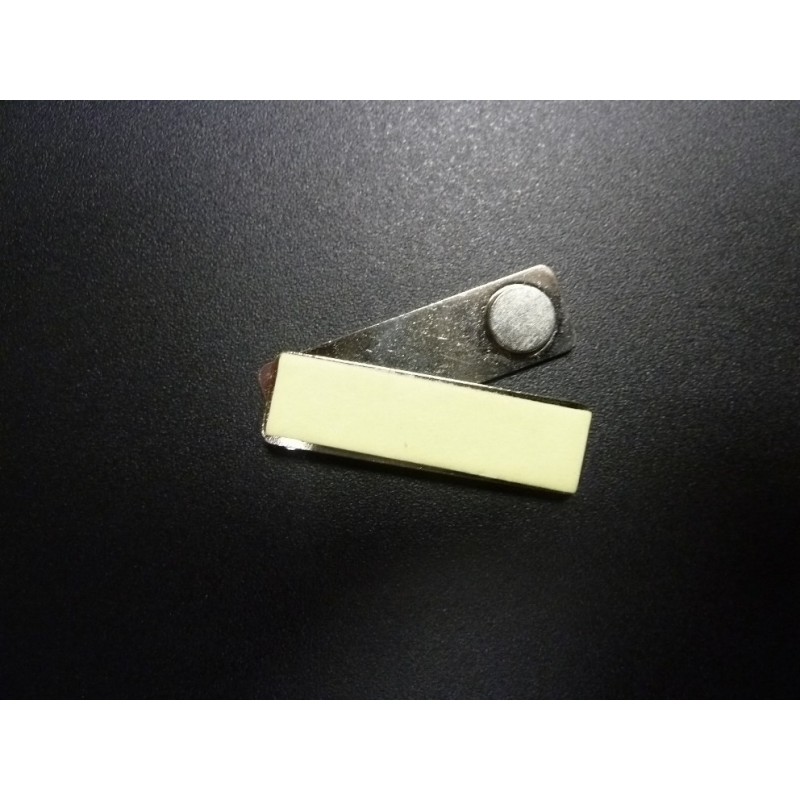 Base metallique - 2 aimants - Aimants