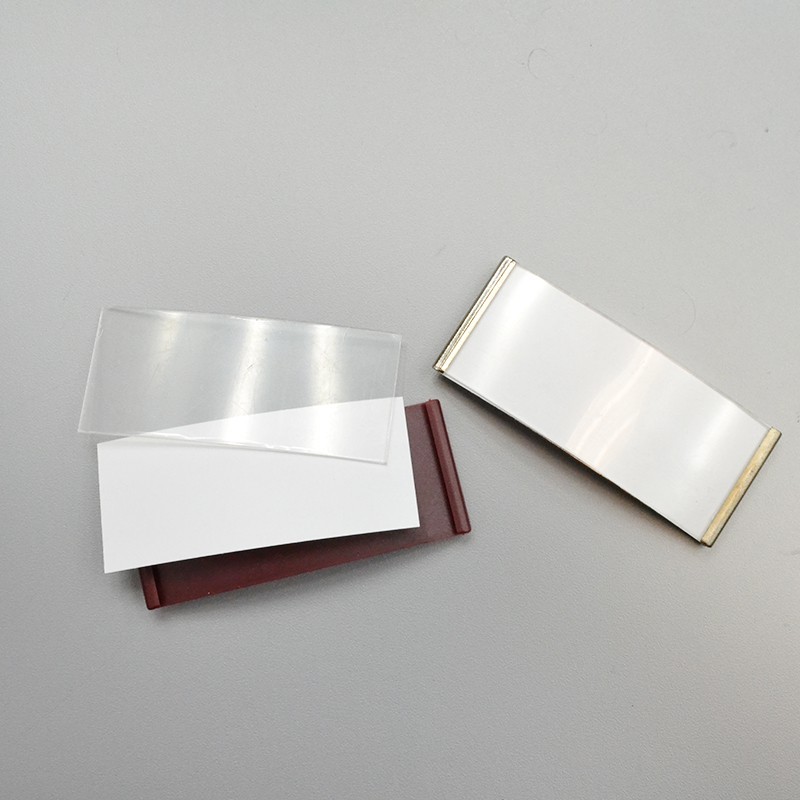 Placas identificativas -portanombres plastico rigido