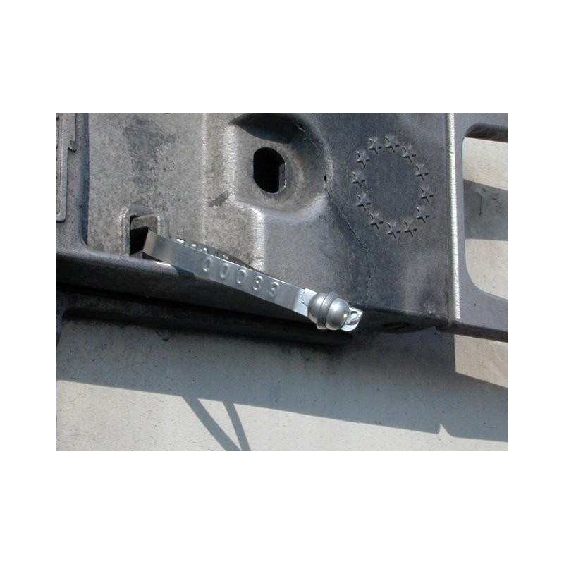 Rolled edged Tyden seal - Rolled edged tin plated seals preventing cuttings while handling them - This metallic seal fas a doubl