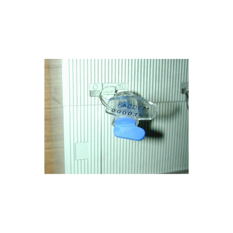 Scellé de sécurité plastique Twister pour compteurs - Etigo