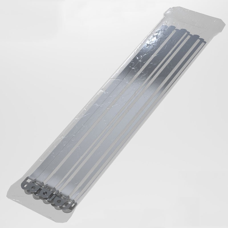 Pre-assembled stainless steel collars