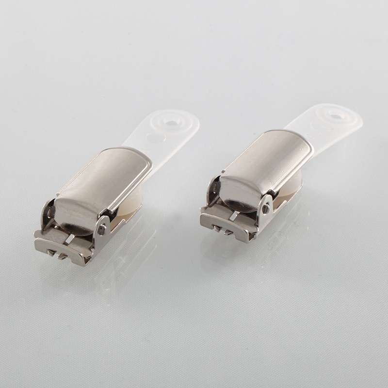 - Hanging clips with molded strap