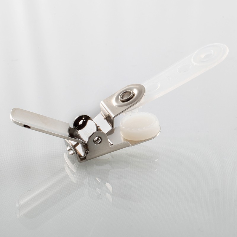 - Hanging clips with molded strap