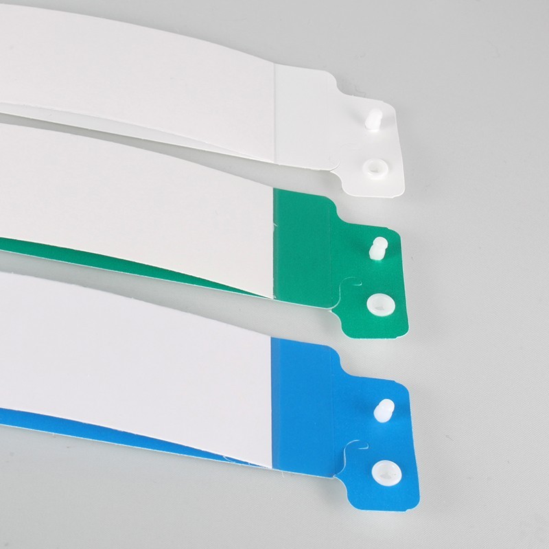 Hospital wristband with a flap XL