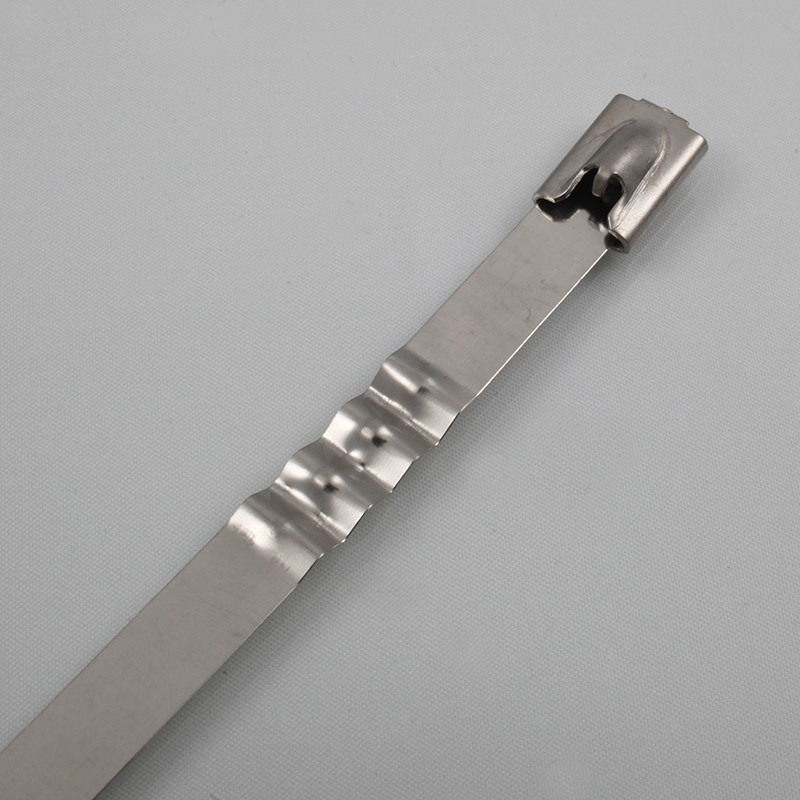 Brida de acero inoxidable anti-deslizante