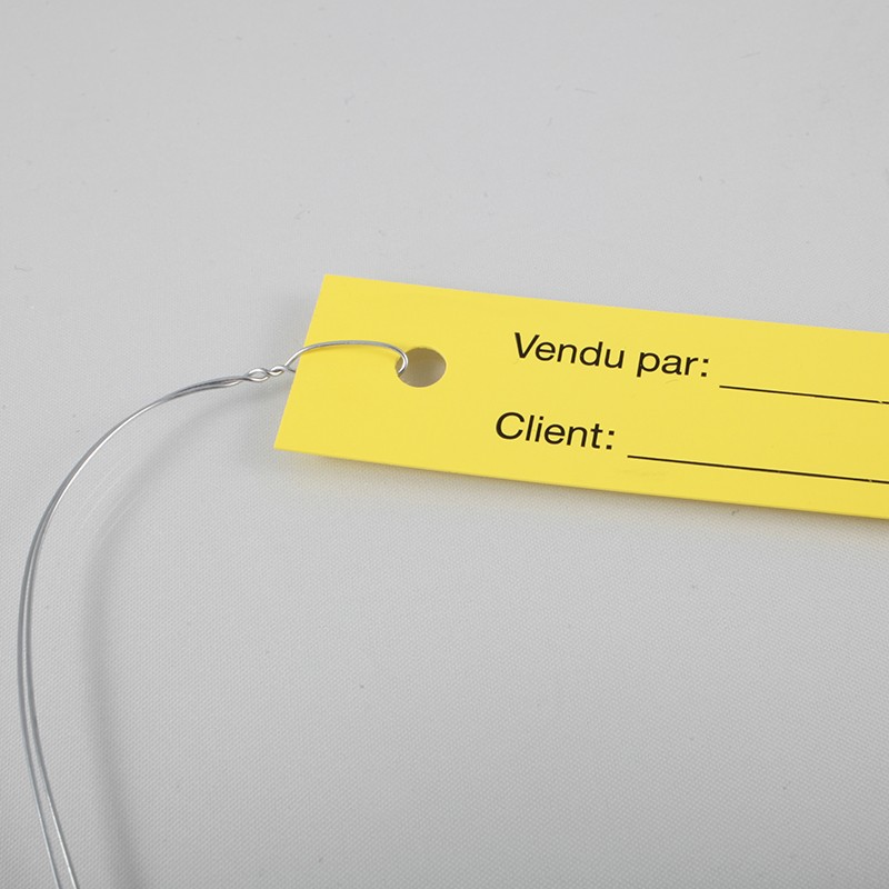 Plasticized label - To hang - ONLINE QUOTATION