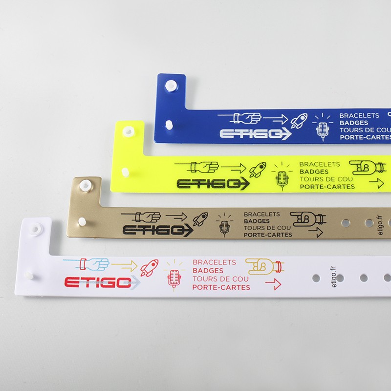 Event wristband vinyl size L : control/security - Etigo