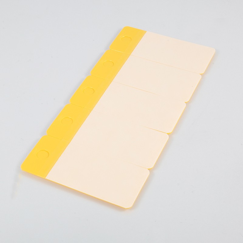 etiquetas con solapa adhesiva