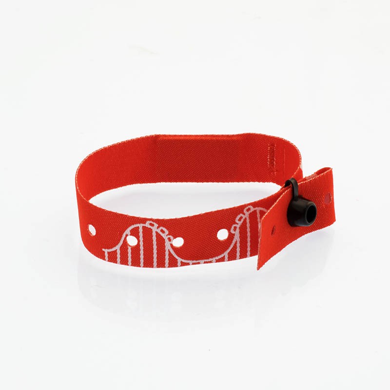 Bracelet tissu personnalisé avec puce RFID intégrée | Etigo