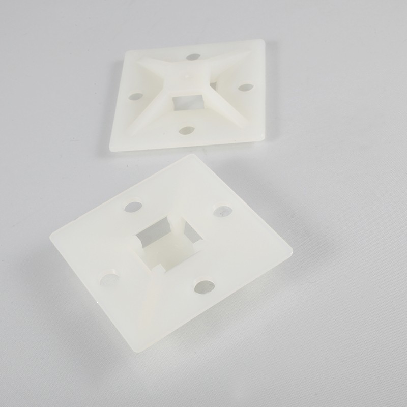 Square tie mounts 1 or 2 ways - Embases