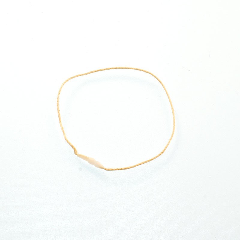 Cotton or linen label attachment: manual attachment - Etigo