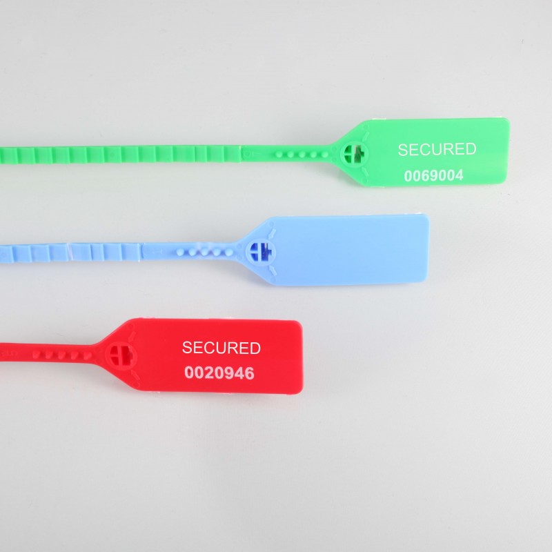 Scellé plastique - Etiquette identification - Etigo