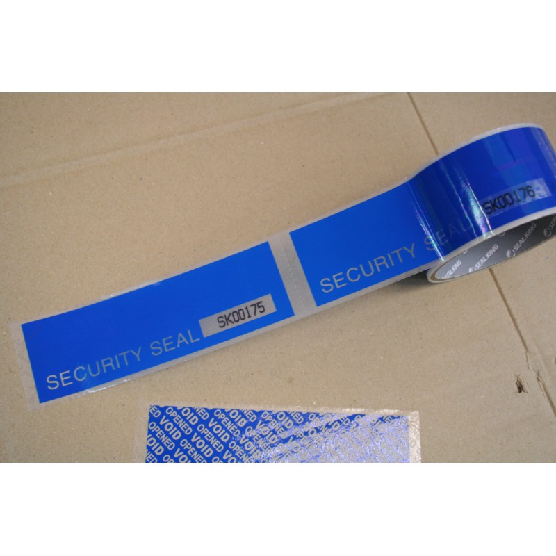 Security roll tape - Security labels