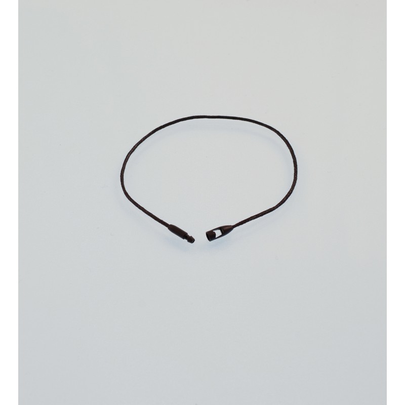 Manual label attachment: coloured fabric cord - Etigo