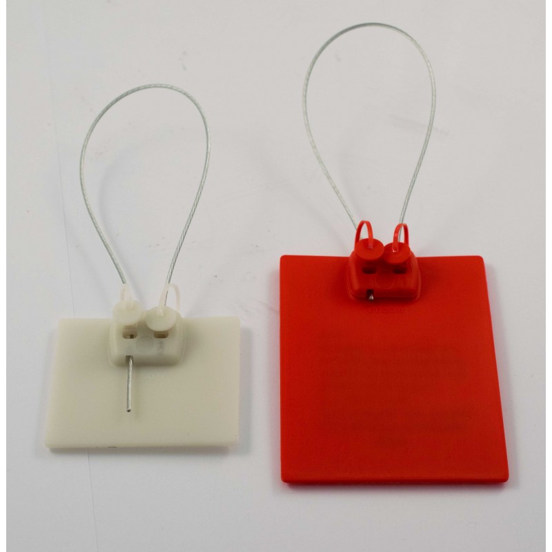 Porte Etiquettes câble avec platine en polyamide