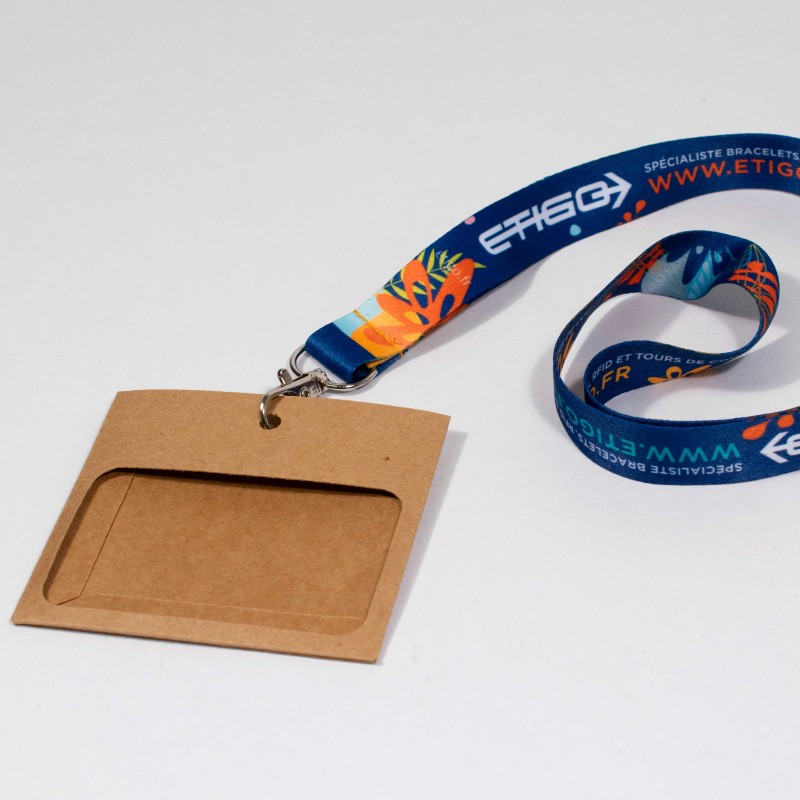 Porta credencial kraft formato CB