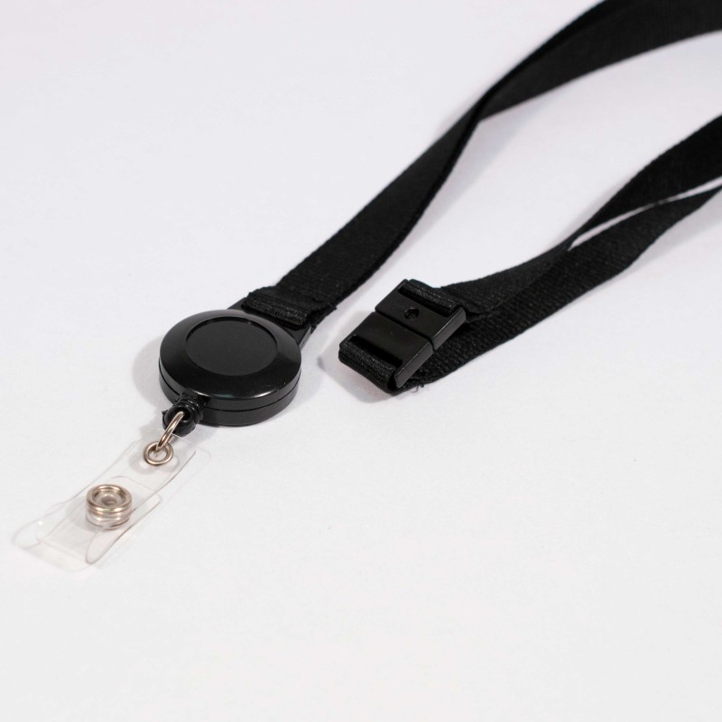 Tour de cou - ZIP avec lanière pression clip + anti étranglement