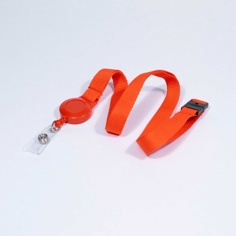 Tour de cou - ZIP avec lanière pression clip + anti étranglement