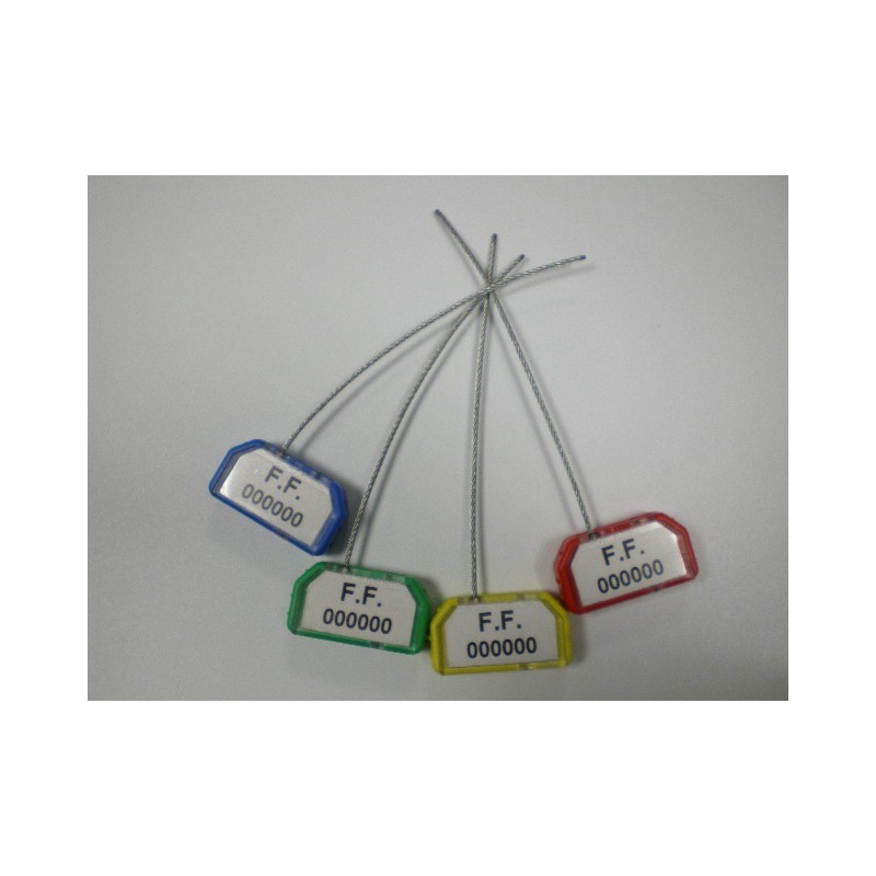 Scellé porte clefs - Scellé - Corps plastique - Etigo