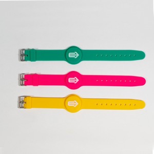 Reloj RFID de silicona - Circular