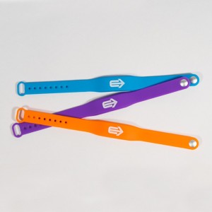 Montre RFID - Rectangulaire en silicone