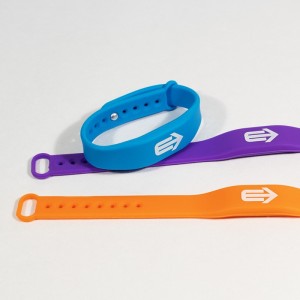 Montre RFID - Rectangulaire en silicone