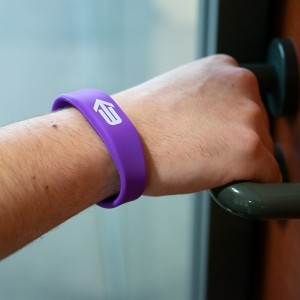 Montre RFID - Rectangulaire en silicone