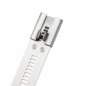 Lien inox ajouré - Collier de serrage métallique - Etigo