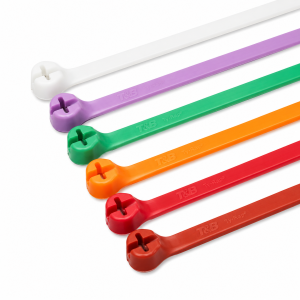 Collier serrage plastique insert métallique : 4.8 mm de large