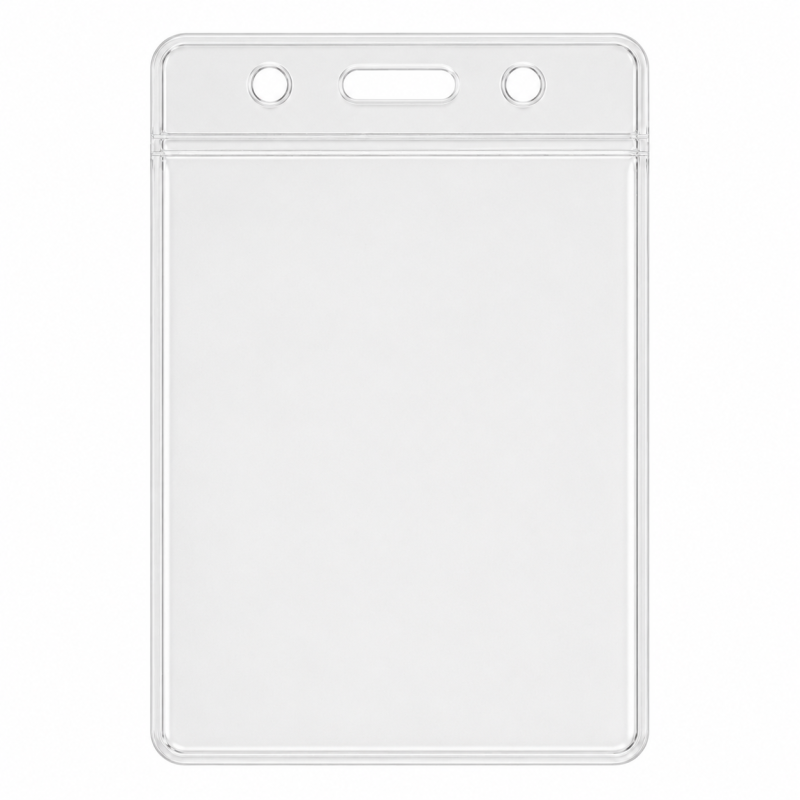 Vinyl badge holder - 54 x 86 mm - Badge holders