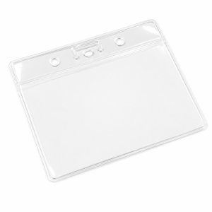 Porta-insignia flexible con doble bolsillo | Etigo