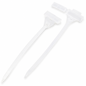 Collier de serrage plastique réutilisable avec platine ouvrable