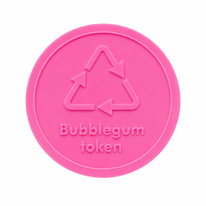 Jetons Bubble Gum - 23.3 mm et 29 mm - En stock