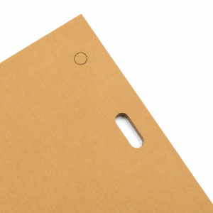 Porte badge kraft au format A6 écologique - Etigo