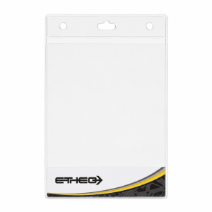 Porte badge recyclé recyclable avec bande personnalisable