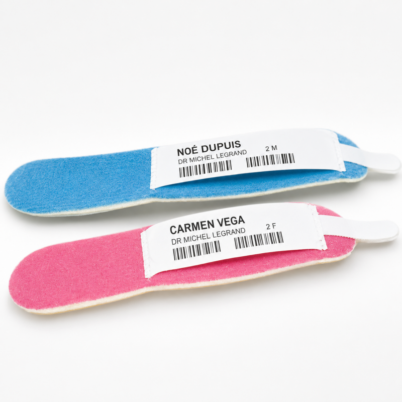 Pulsera de hospital infantil