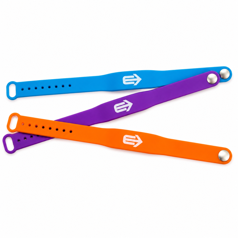 Pulsera de Silicona para Reloj RFID – Rectangular