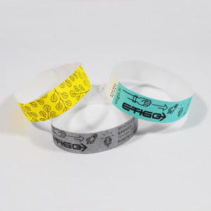 Pulsera Tyvek para eventos con cierre adhesivo | Etigo