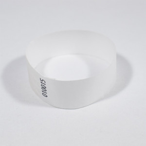 Tyvek event wristband with adhesive closure | Etigo