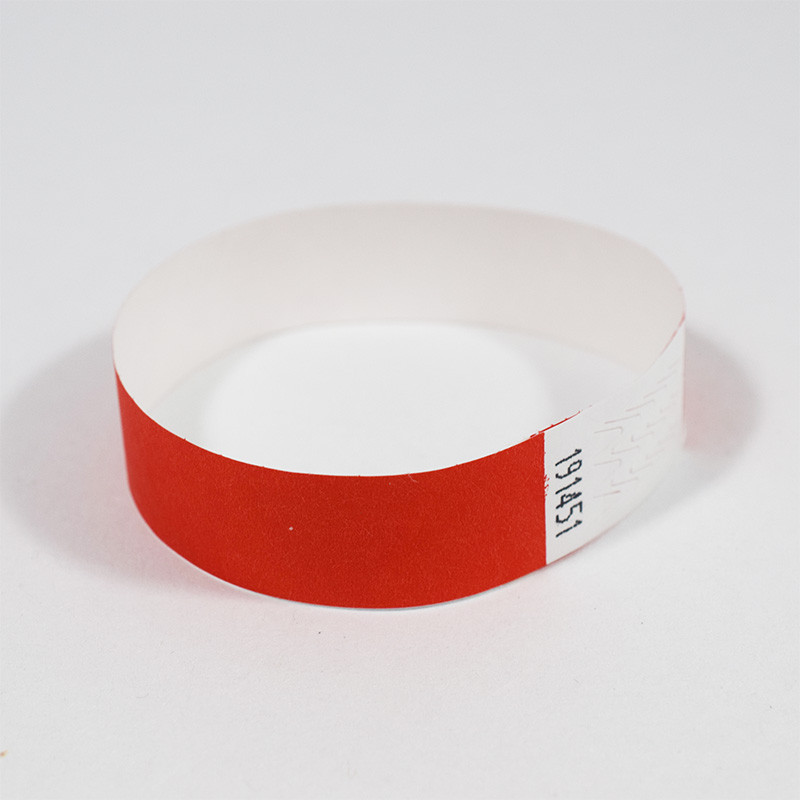 Tyvek event wristband with adhesive closure | Etigo