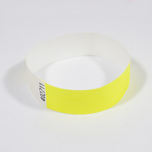 Tyvek event wristband with adhesive closure | Etigo