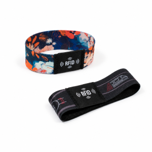 Bracelet RFID en tissu élastique | Etigo