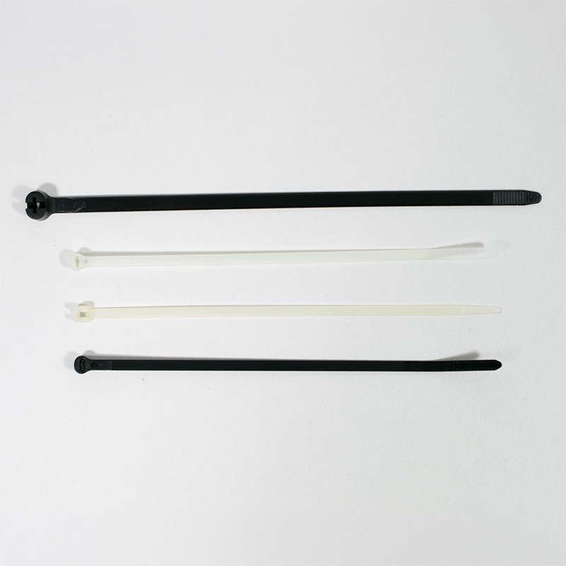 Collier serrage plastique insert métallique : 4.8 mm de large