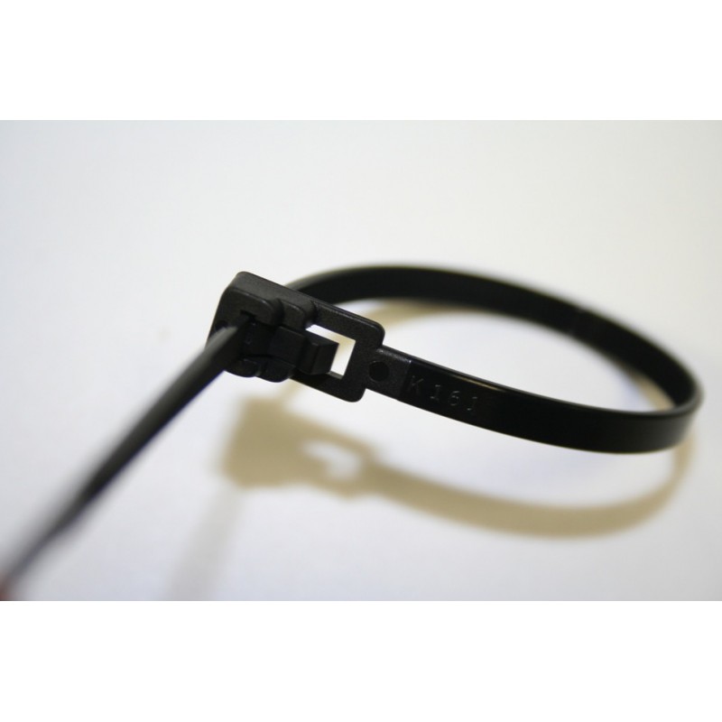 Reusable plastic clamp: easy to attach - ETIGO