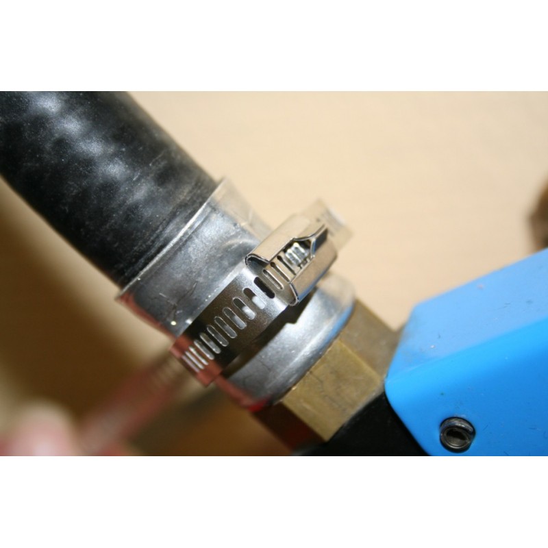 Stainless steel link - Steel clamp - Etigo