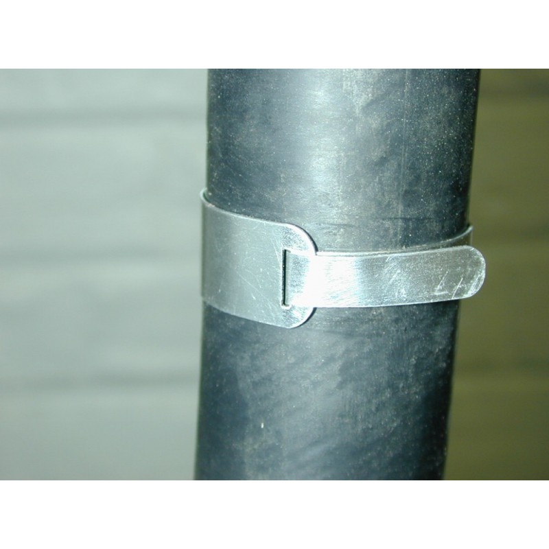 Customisable aluminium cable tie - Etigo